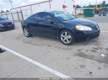  Salvage Pontiac G6