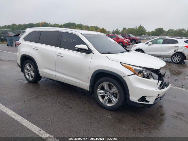  Salvage Toyota Highlander