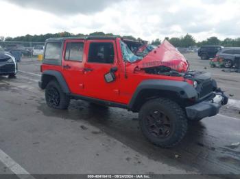  Salvage Jeep Wrangler