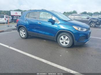  Salvage Chevrolet Trax