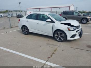  Salvage Chevrolet Sonic