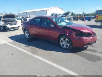  Salvage Pontiac G6