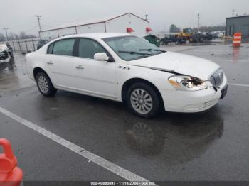  Salvage Buick Lucerne