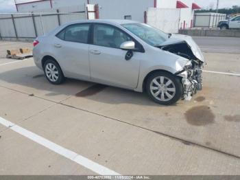  Salvage Toyota Corolla