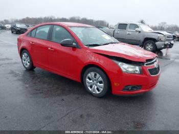  Salvage Chevrolet Cruze