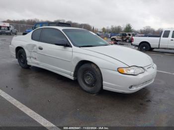  Salvage Chevrolet Monte Carlo