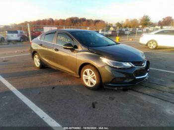  Salvage Chevrolet Cruze