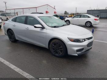  Salvage Chevrolet Malibu