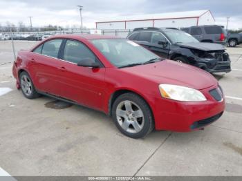  Salvage Pontiac G6