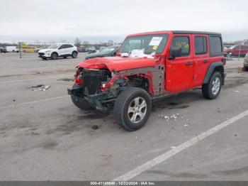  Salvage Jeep Wrangler