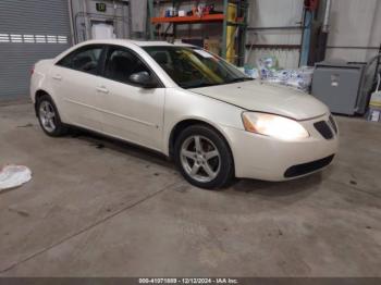  Salvage Pontiac G6