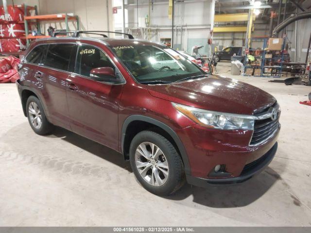  Salvage Toyota Highlander