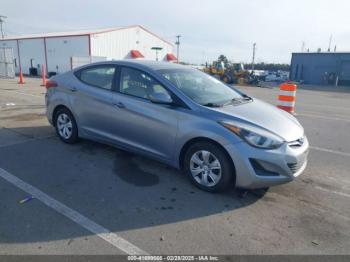  Salvage Hyundai ELANTRA