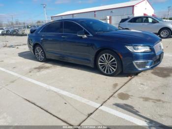  Salvage Lincoln MKZ