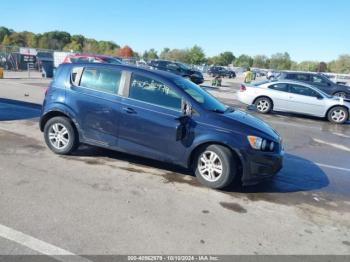  Salvage Chevrolet Sonic