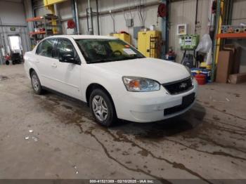  Salvage Chevrolet Malibu