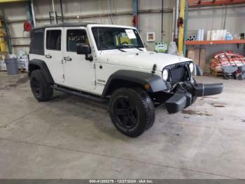  Salvage Jeep Wrangler