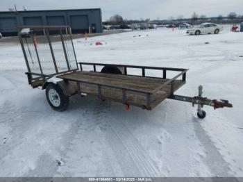 Salvage Carry-on Utility Trailer 5x10