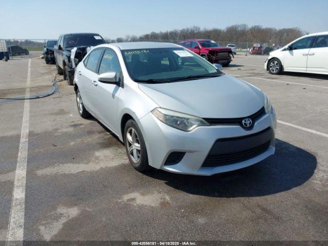  Salvage Toyota Corolla