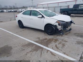  Salvage Toyota Corolla
