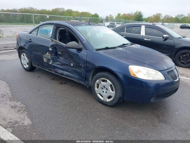  Salvage Pontiac G6