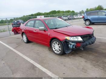  Salvage Lincoln MKZ