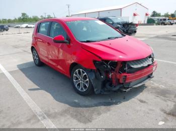  Salvage Chevrolet Sonic