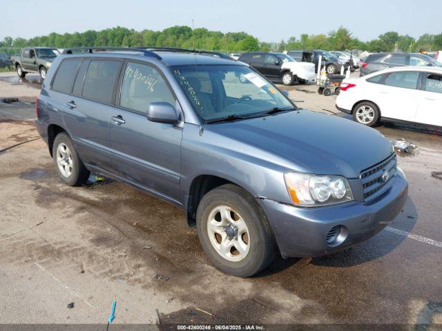  Salvage Toyota Highlander