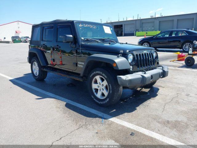  Salvage Jeep Wrangler