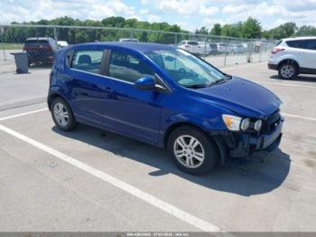  Salvage Chevrolet Sonic