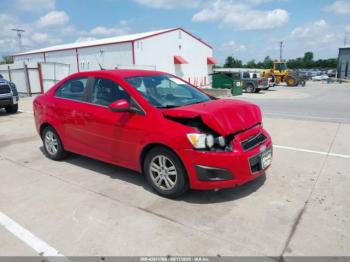  Salvage Chevrolet Sonic