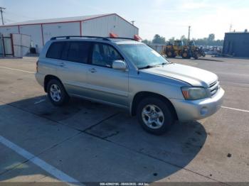  Salvage Toyota Highlander