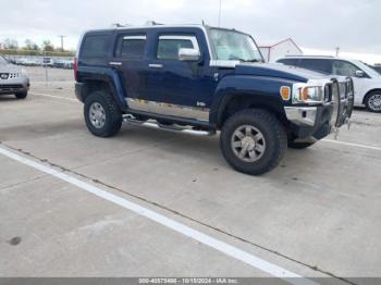  Salvage HUMMER H3 Suv