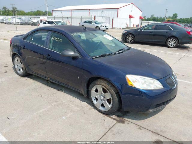  Salvage Pontiac G6