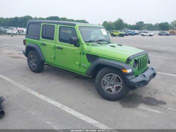  Salvage Jeep Wrangler