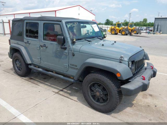  Salvage Jeep Wrangler