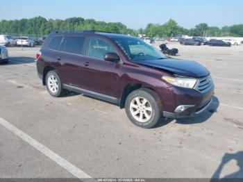  Salvage Toyota Highlander