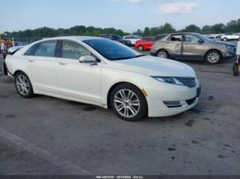  Salvage Lincoln MKZ