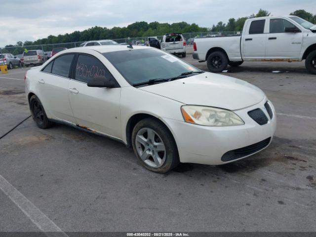  Salvage Pontiac G6