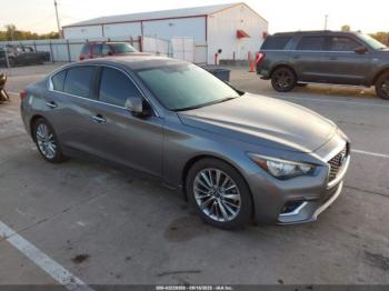  Salvage INFINITI Q50