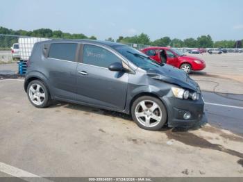 Salvage Chevrolet Sonic
