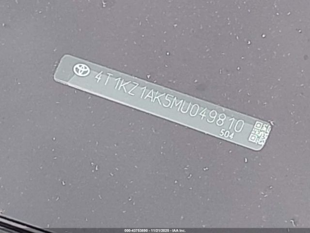 Toyota Camry Xse V6 Image 15