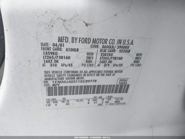 Ford Excursion Xlt Image 10