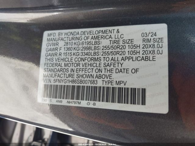 Honda Pilot Elite Image 15