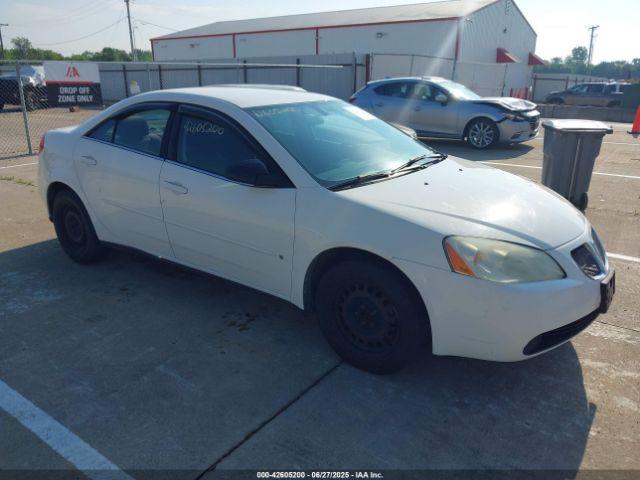  Salvage Pontiac G6