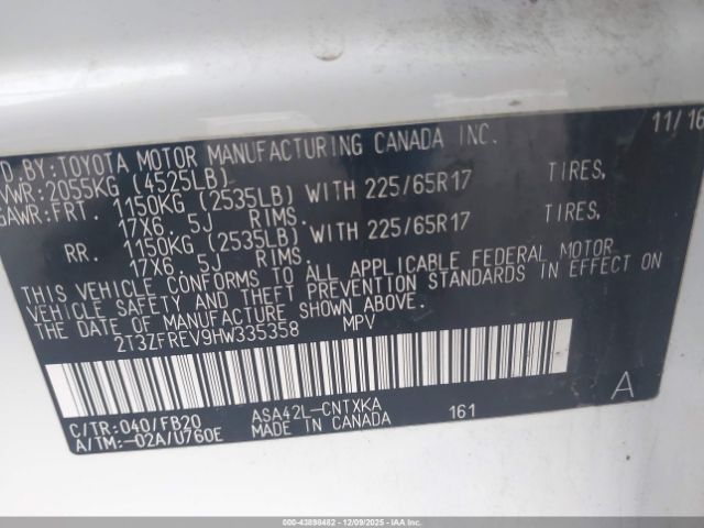 Toyota RAV4 Le Image 12