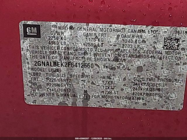 Chevrolet Equinox 1lt Image 14