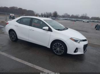  Salvage Toyota Corolla