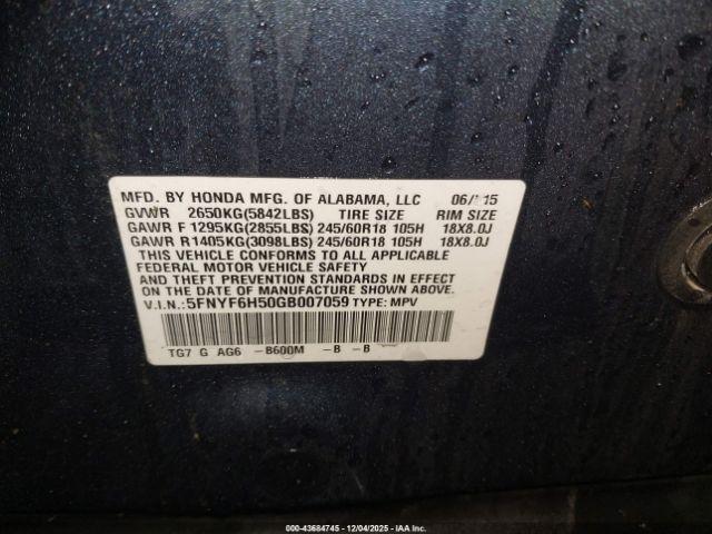 Honda Pilot Ex-l Image 7