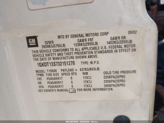 GMC Envoy Slt Image 12